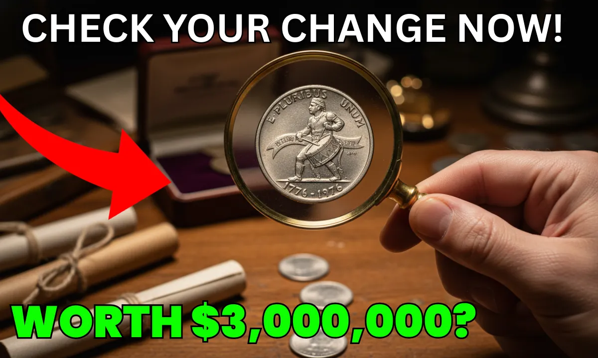 Check Your Change This Rare 1776–1976 Bicentennial Quarter Is Rumored to Be Worth $3 Million