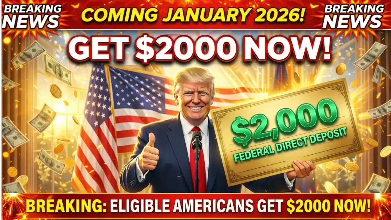 $2,000 Federal Direct Deposit in January 2026: Who’s Really Getting Paid and When