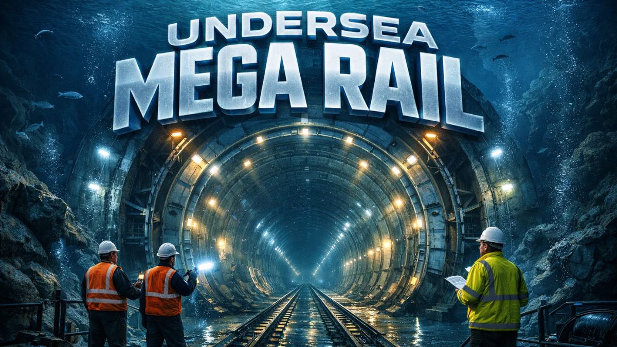 Engineers confirm construction has begun on a vast underwater rail line designed to link entire continents through a deep-sea tunnel