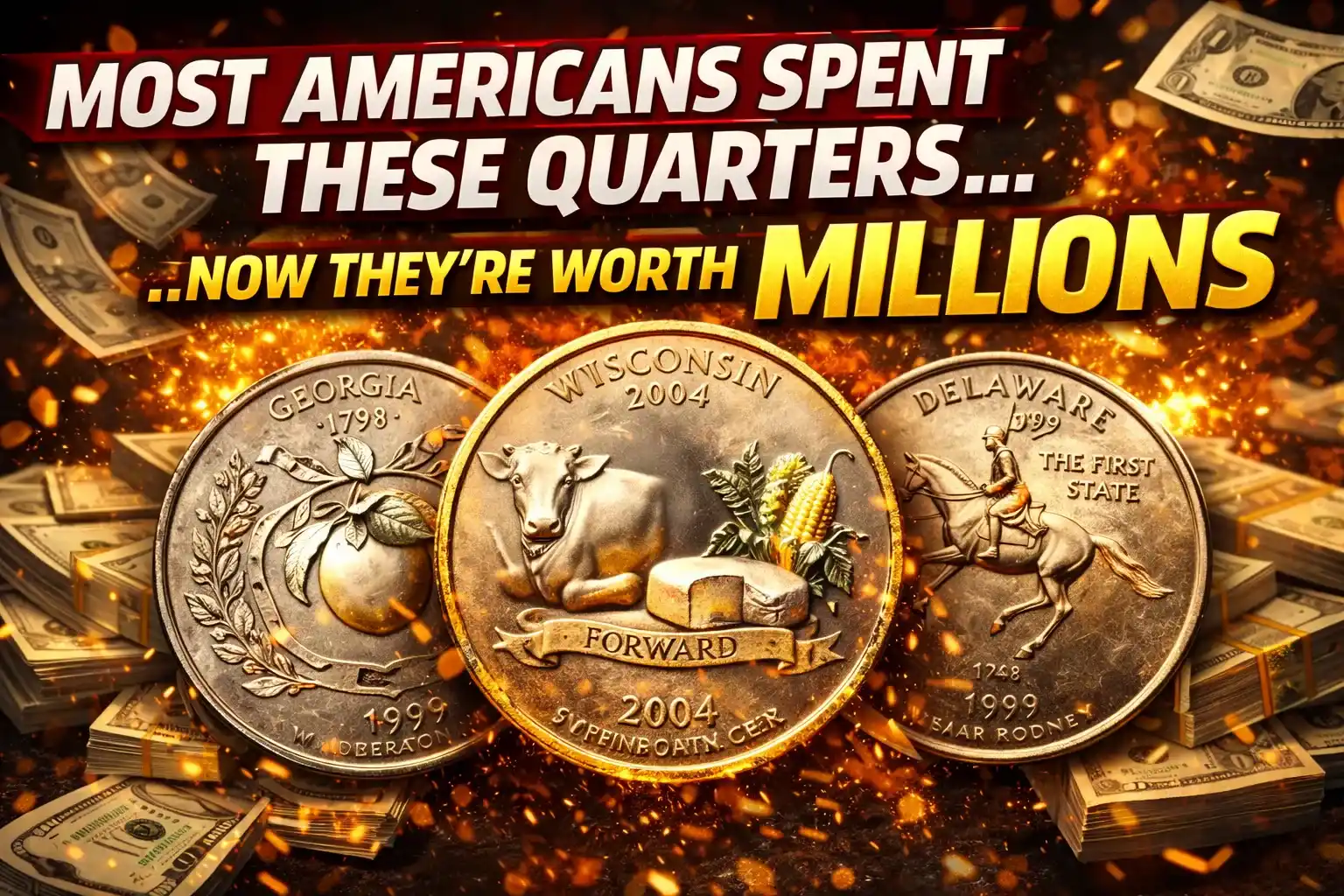 Most Americans Spent These Quarters, Now They’re Worth Millions