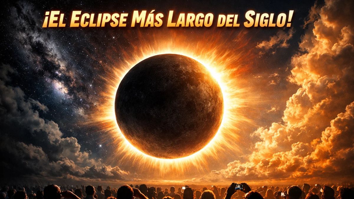 Se aproxima el eclipse más largo del siglo el día se convertirá en noche y no se volverá a repetir en 100 años (2)