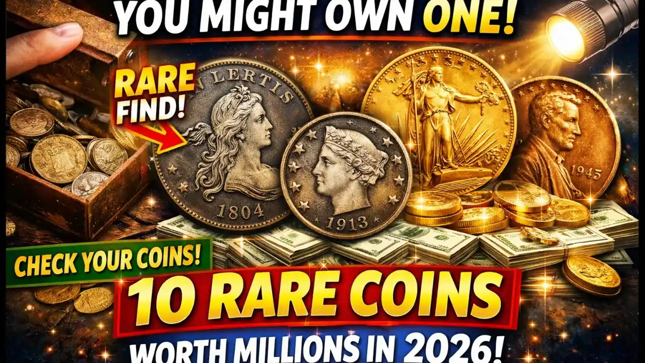 You Might Own One! 10 Rare Coins Worth Millions in 2026