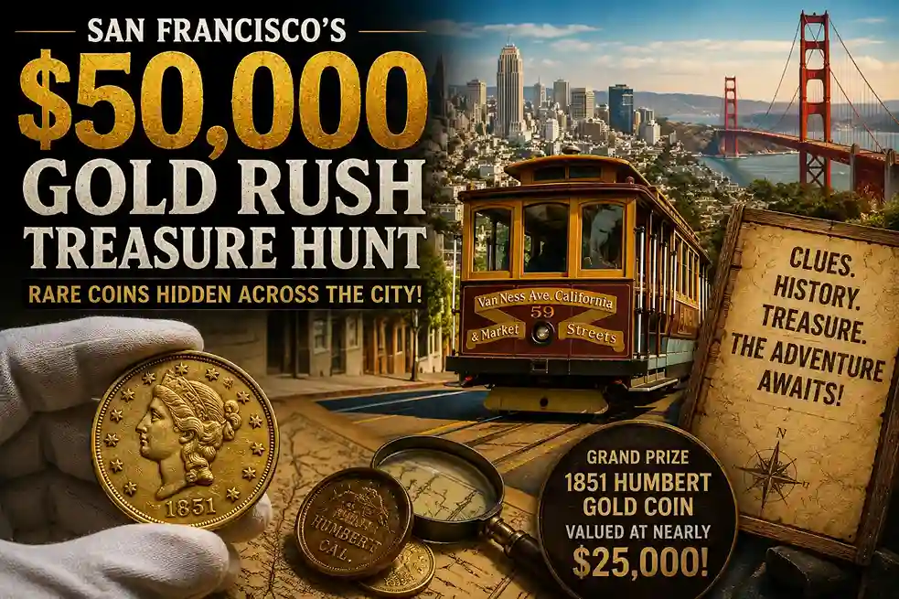 San Francisco’s $50,000 Gold Rush Treasure